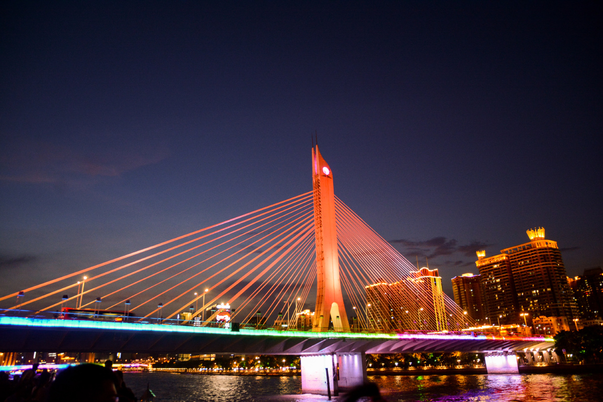 广州海印桥夜景