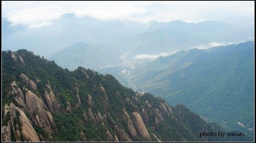 雨雾黄山