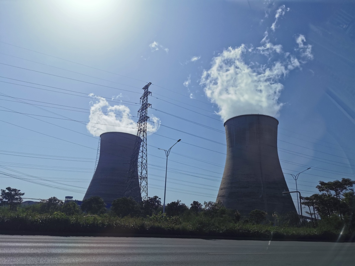 火电站的样子你们见过吗