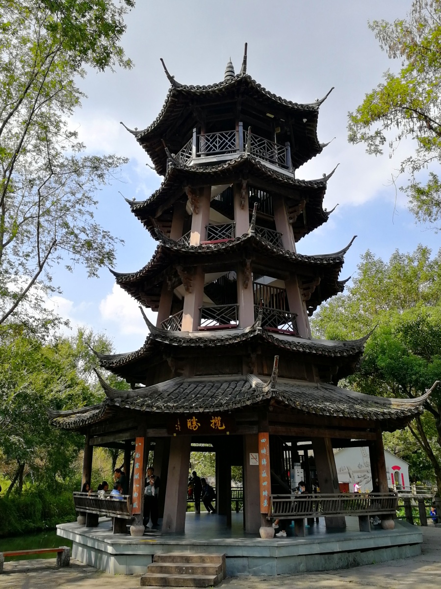 杭州西溪湿地公园风光