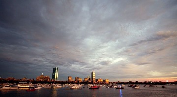 Boston under the Sunset