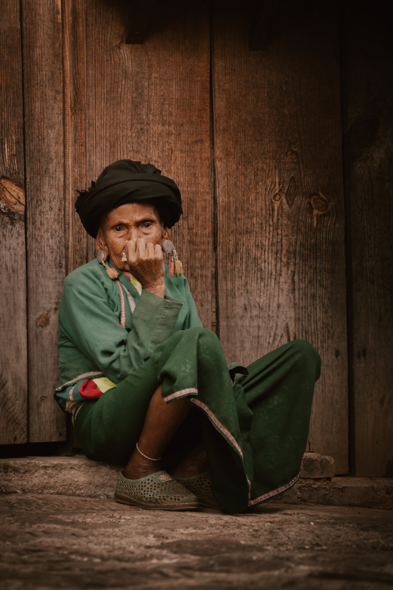 景迈山翁基古寨布朗族