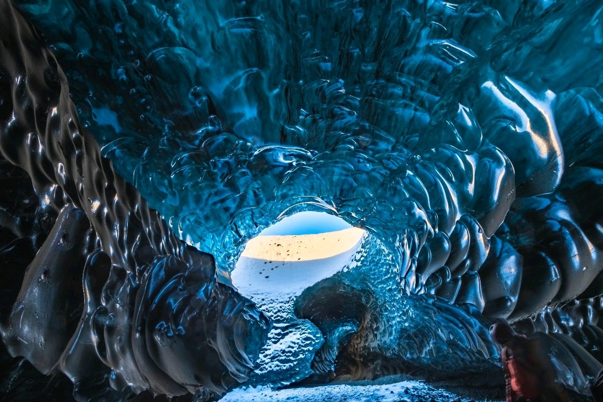 冰岛蓝冰洞