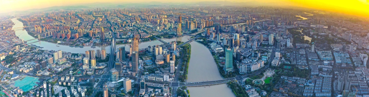 2019年"宁波三江口"全景