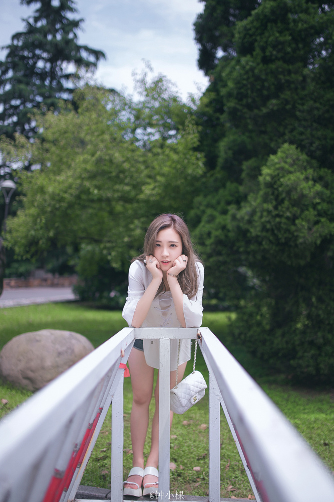 纯色系美女写真钟小棵摄影技巧摄影教程