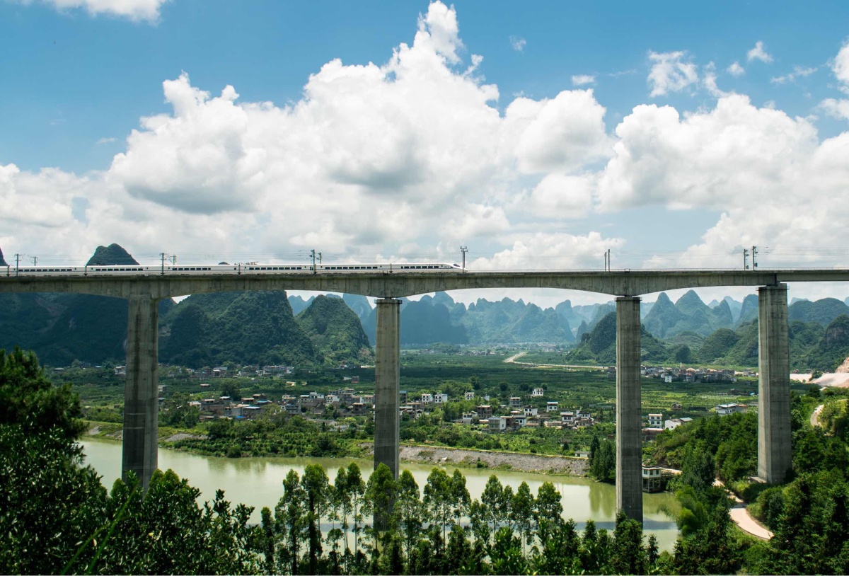 阳朔幸福源水库特大桥