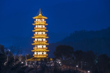 双峰塔