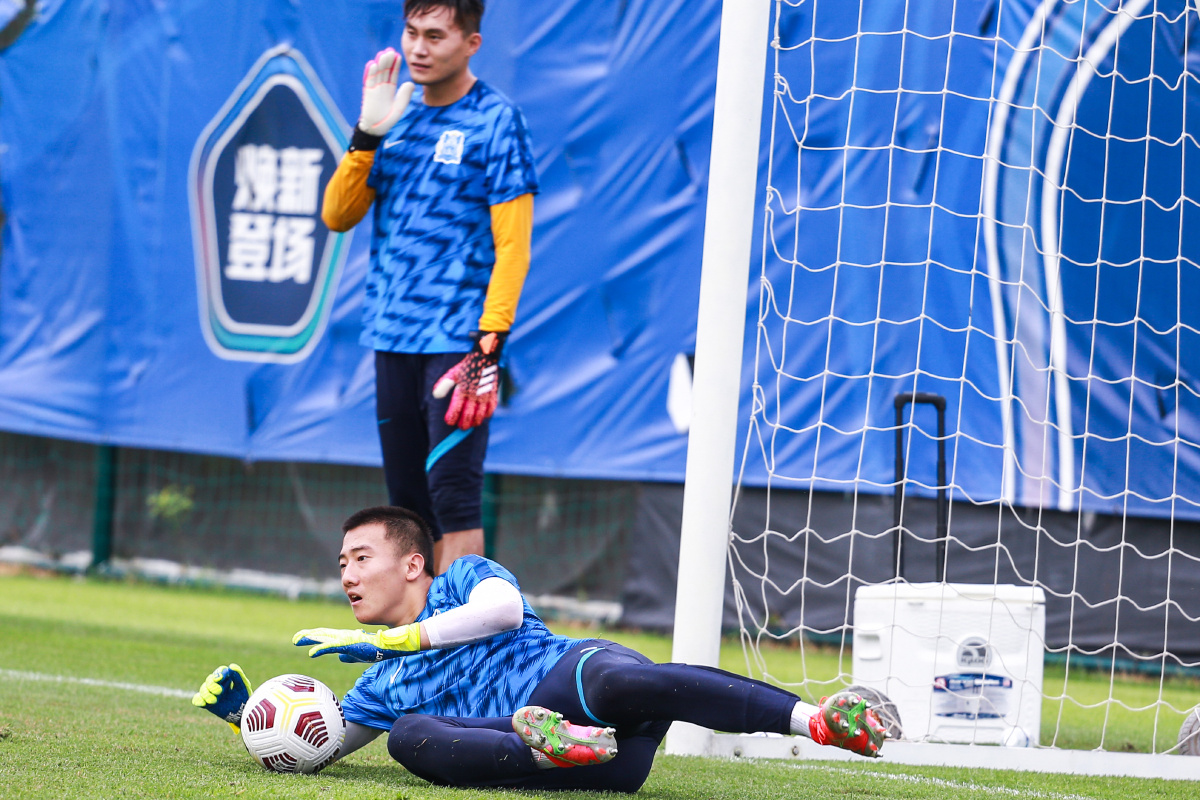 2021赛季中超联赛第二阶段广州城广州富力赛前备战