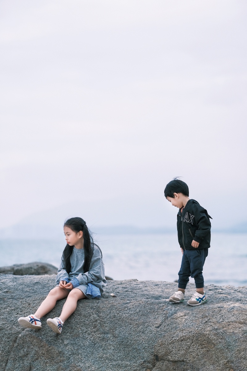 亲子海边