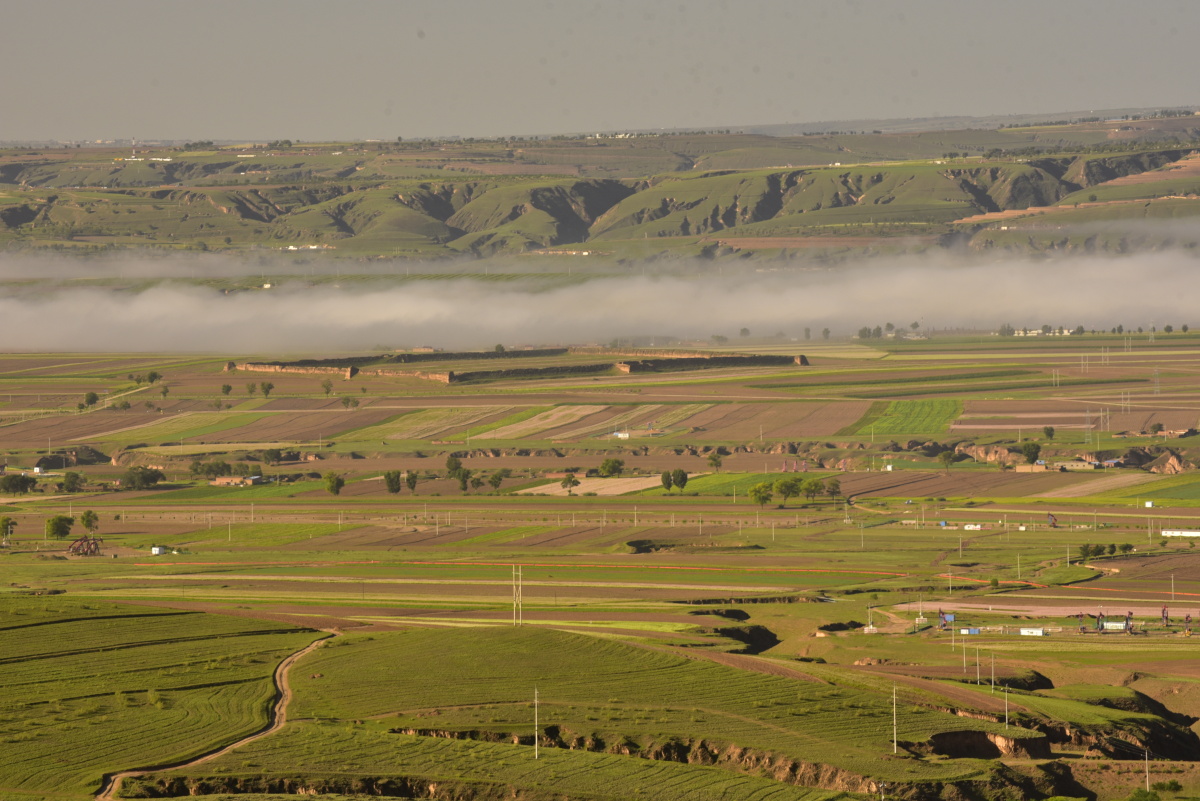 塞上白于山区风景