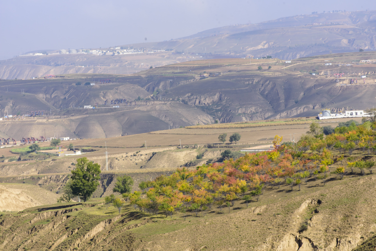 塞上陕北白于山区的秋天
