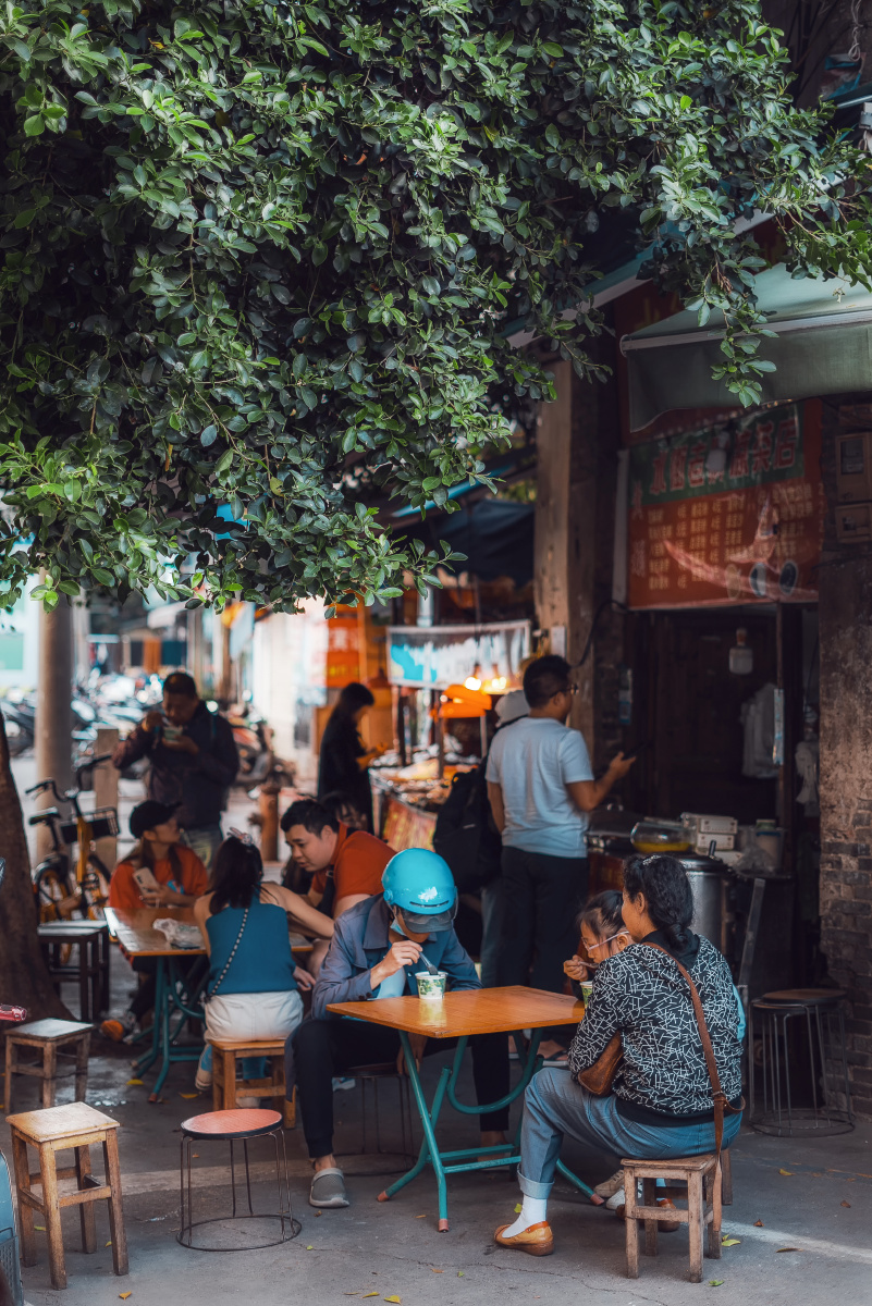 南宁街头人文老水街