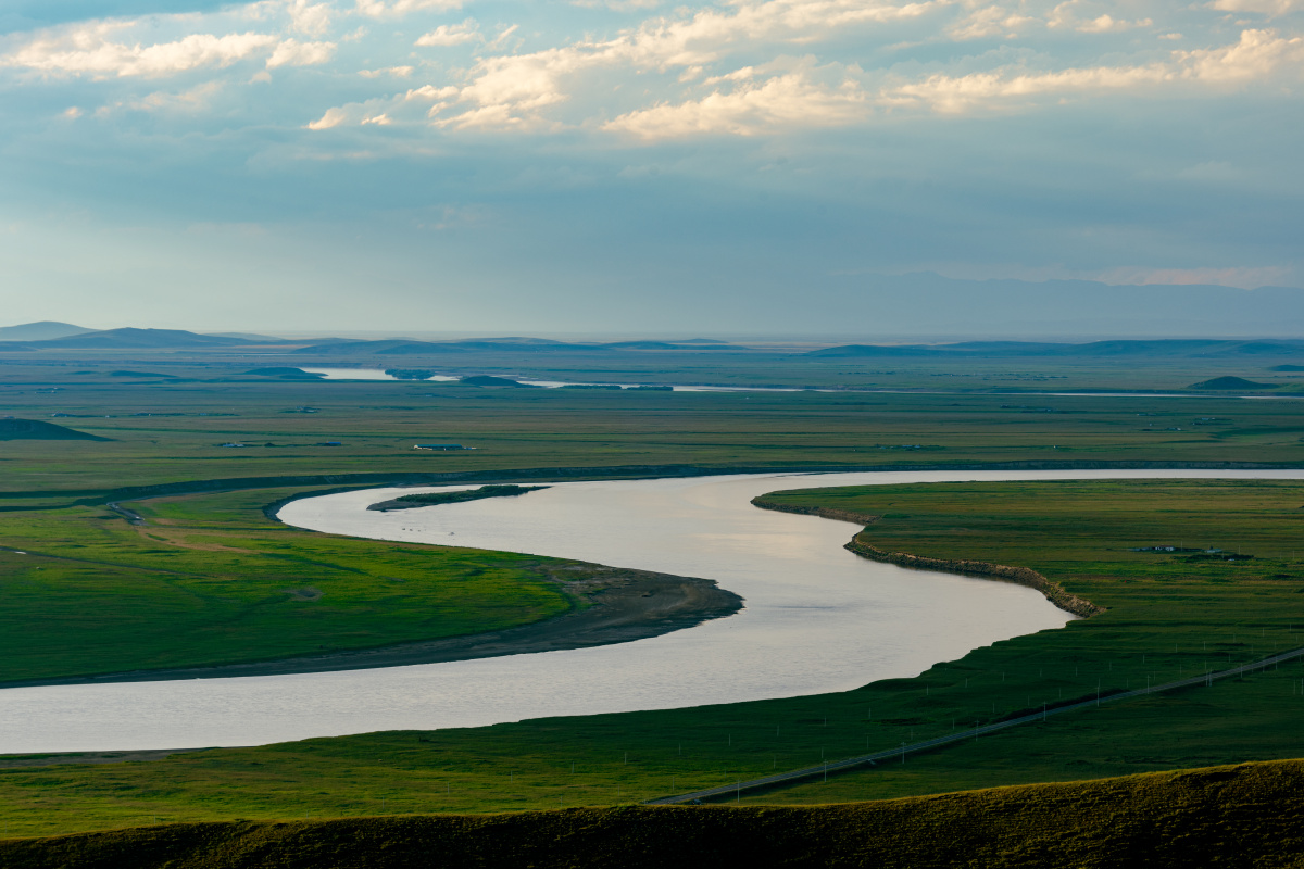 甘南唐克黄河九曲第一湾