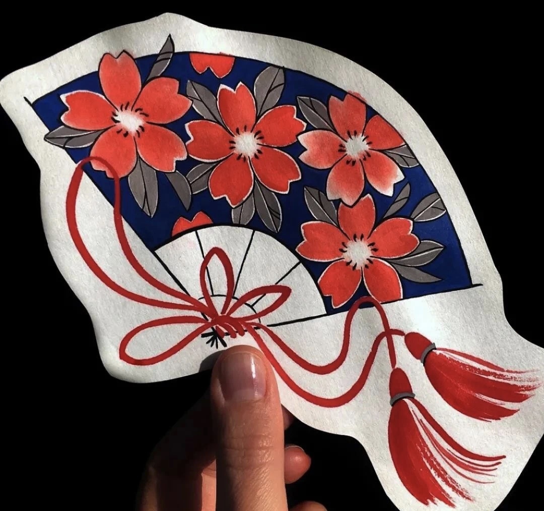 老传统樱花手稿