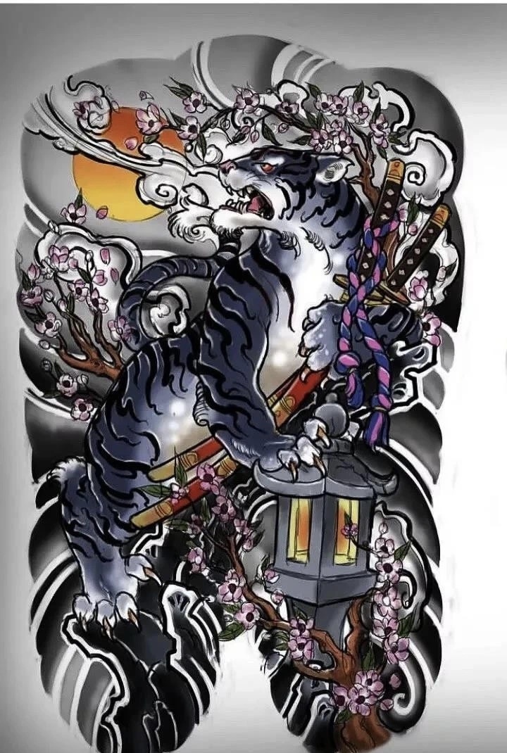 热门满背