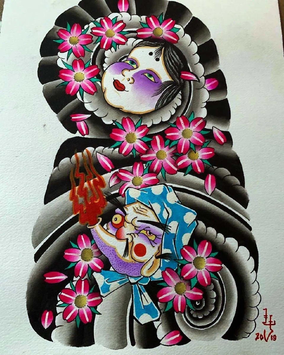 日式火男
