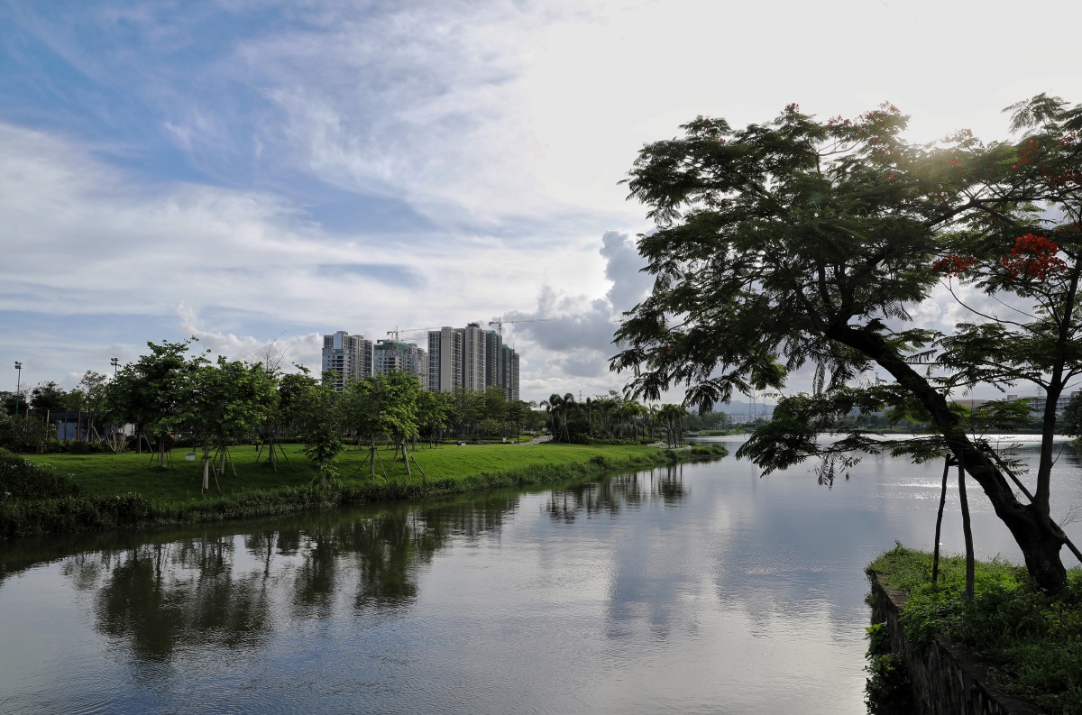 江海龙溪湖公园