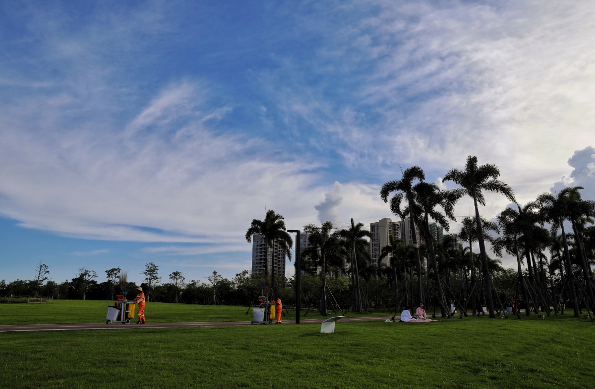 江海龙溪湖公园