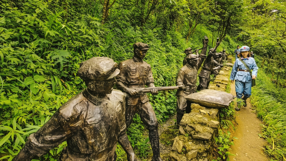 《红军不怕远征难》 - 王新国 - 图虫