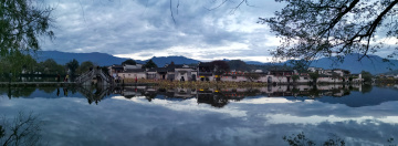 宏村全景图