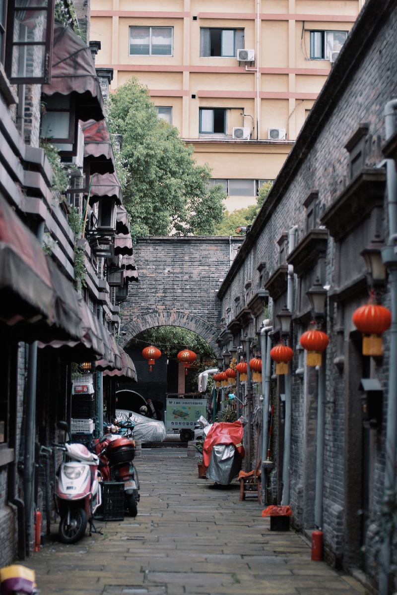 杭州龙翔桥吴山扫街