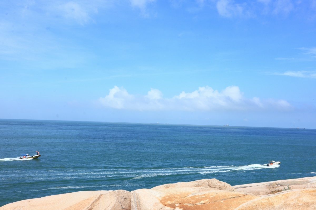 海边总能放松心情