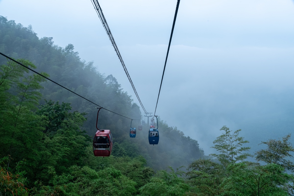 蜀南竹海观光索道三