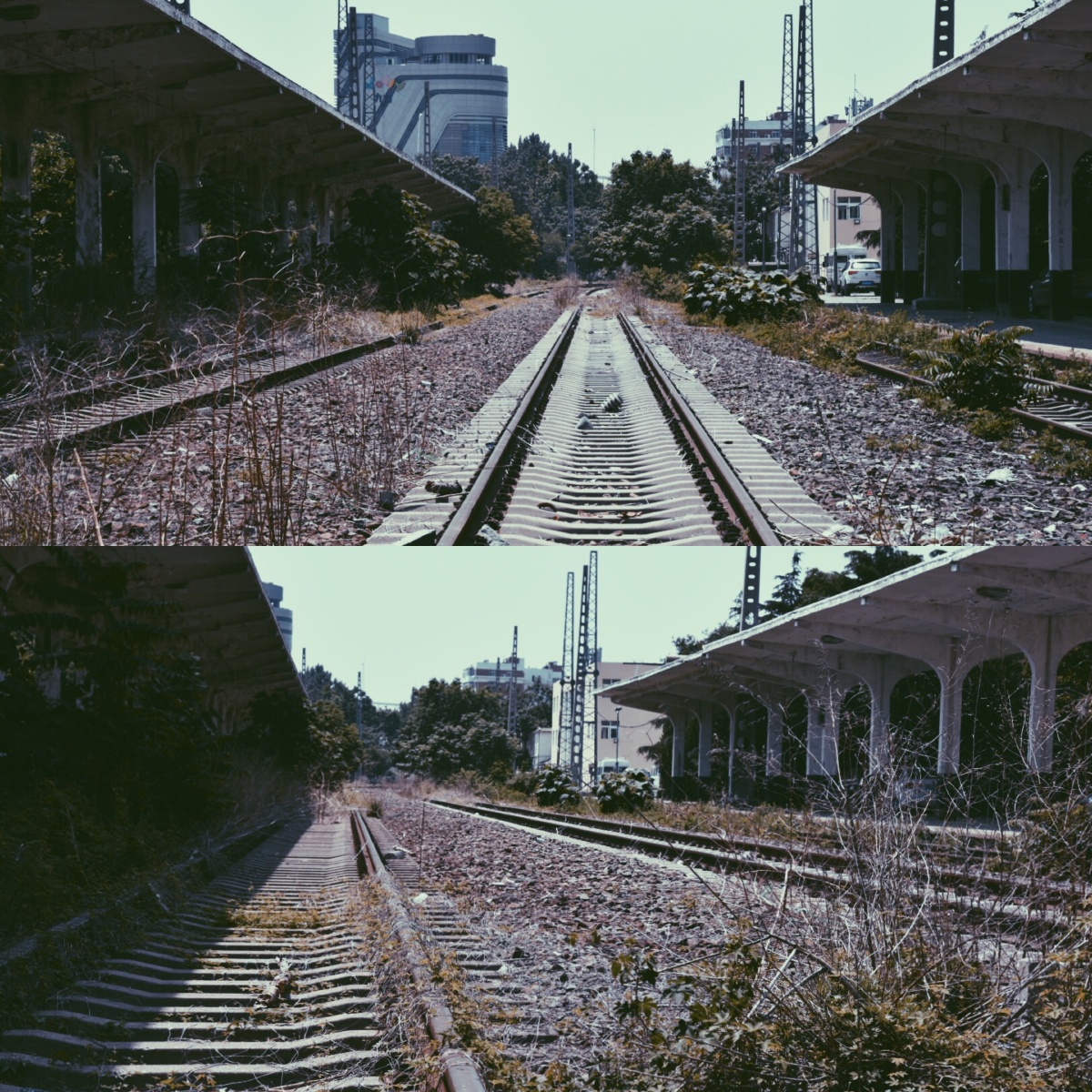 青岛老沧口火车站19012020