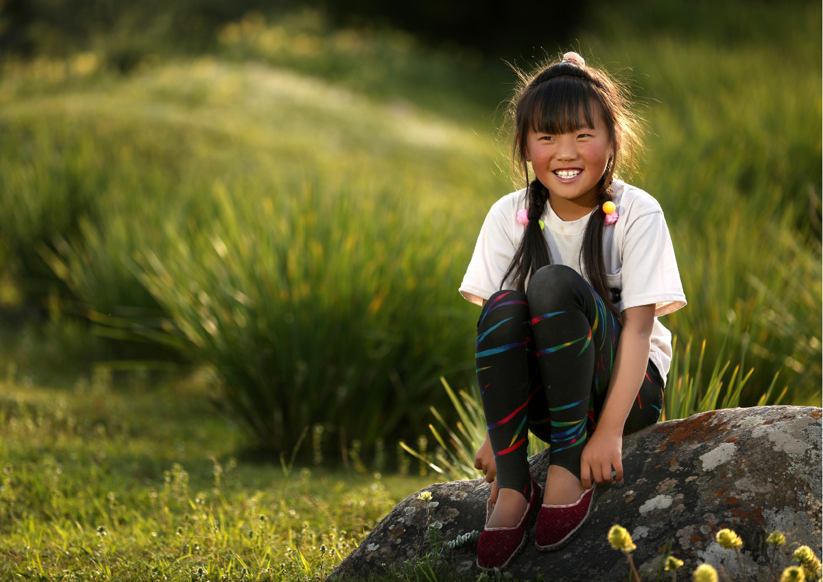 小山村里的孩子