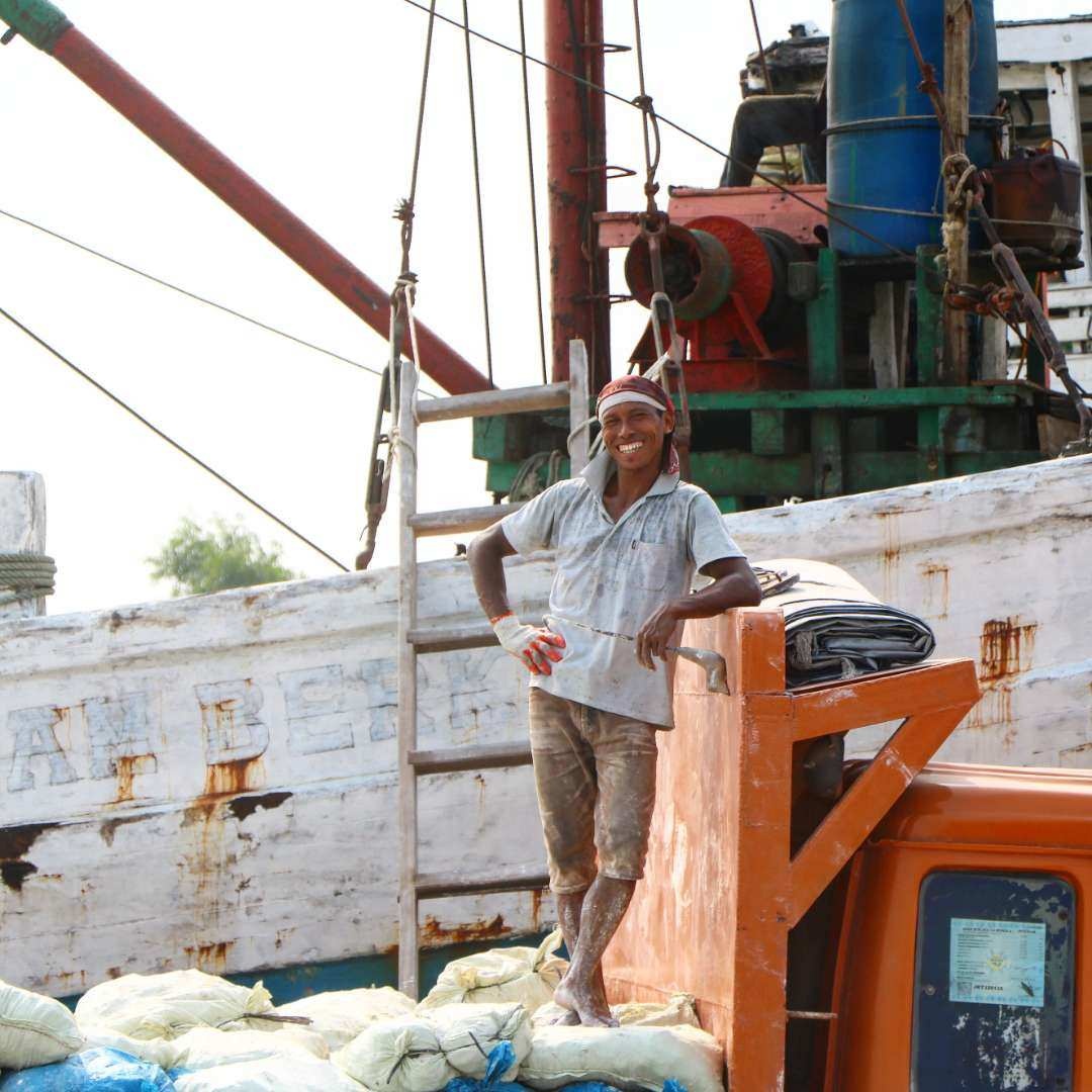 雅加达码头搬运工