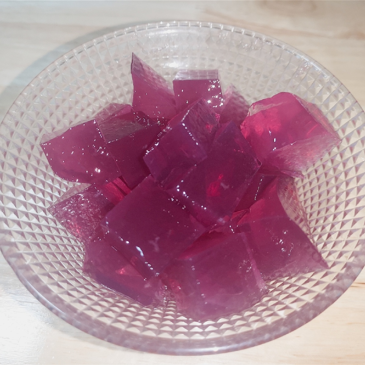 自制葡萄白凉粉