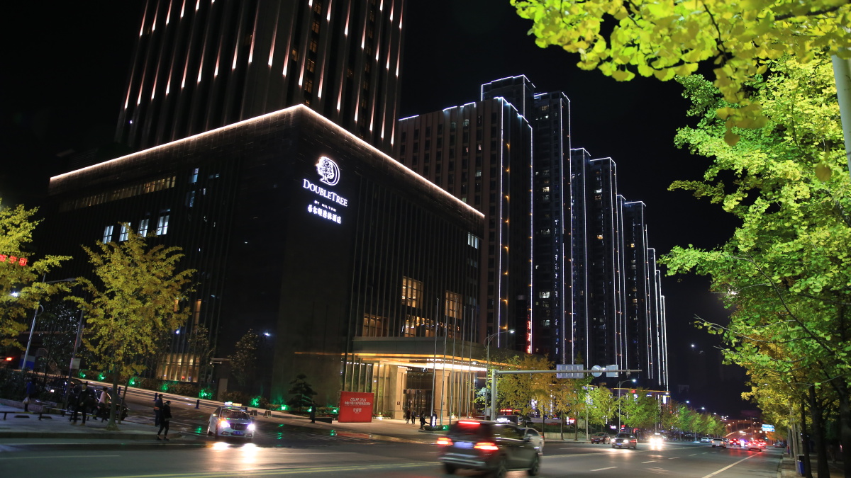 十堰北京路夜色