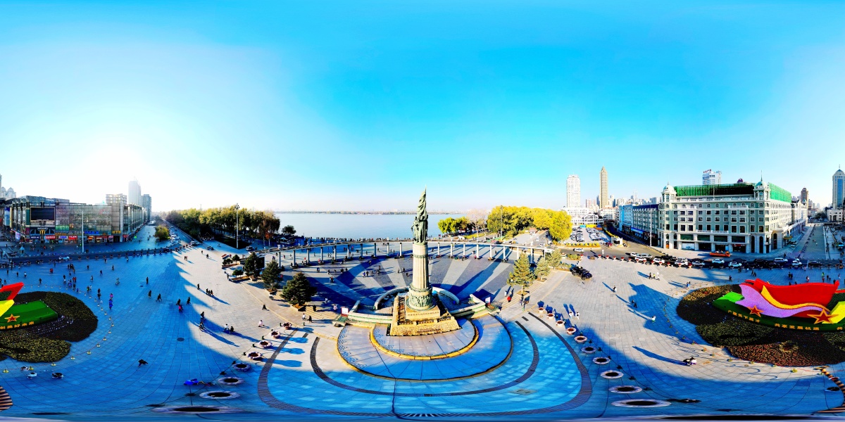 防洪纪念塔全景 - 知了352 - 图虫