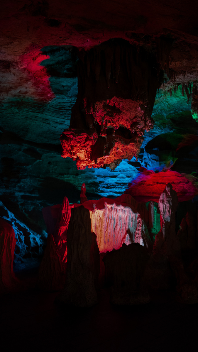 贵州天河潭溶洞