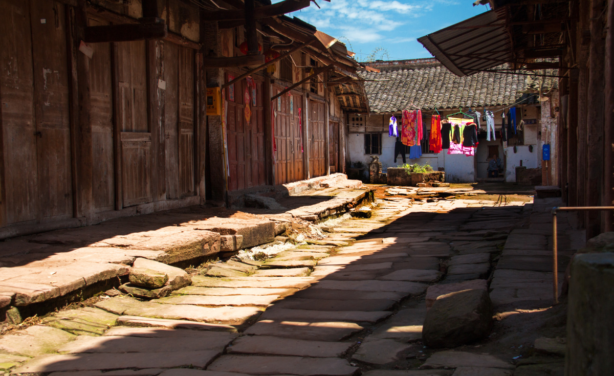 乐至县蟠龙古镇