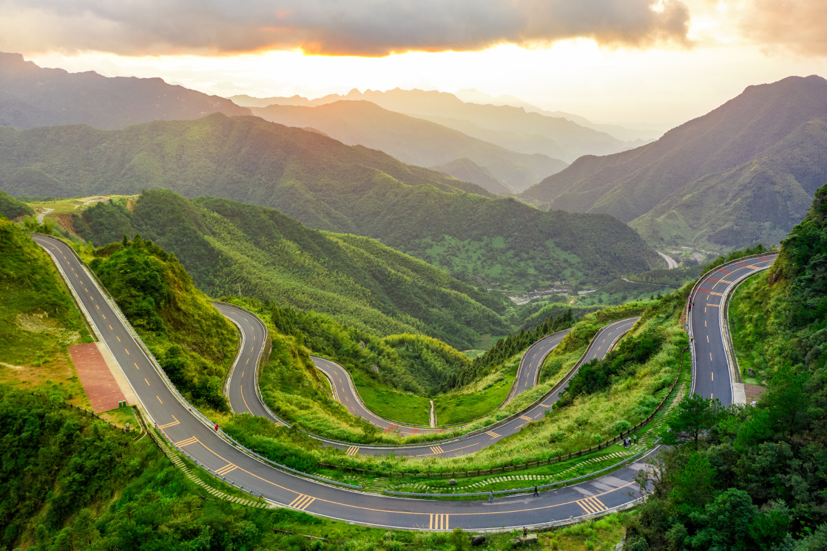 怀玉山盘山公路 - 玉山老葛 - 图虫
