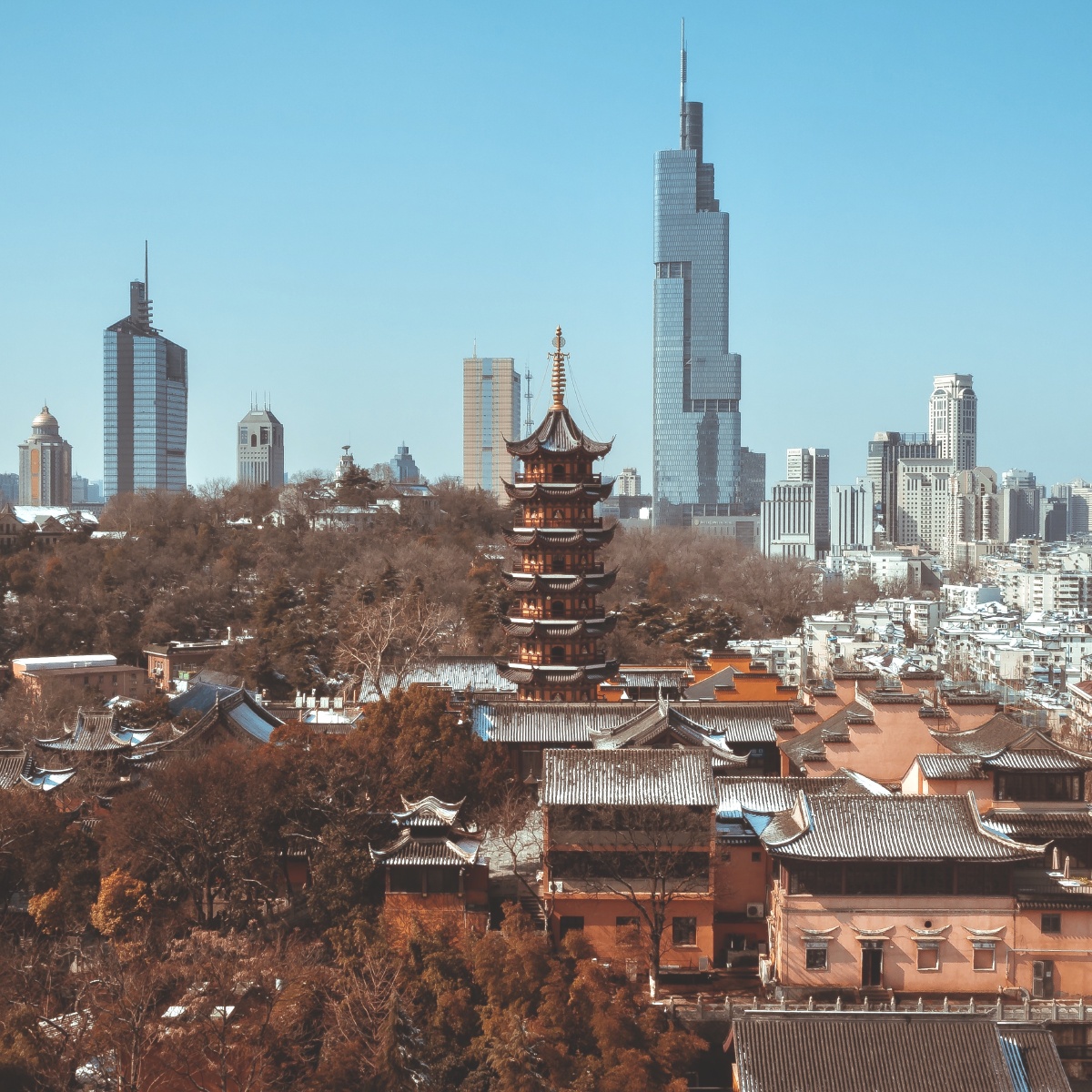 1/119南京摄影交流小组建筑物城市建筑大赏城市天际线南京还没有人