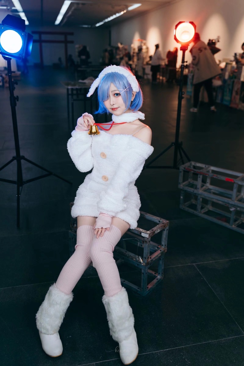 2022元旦徐州caf漫展场照蕾姆小绵羊嘿嘿嘿