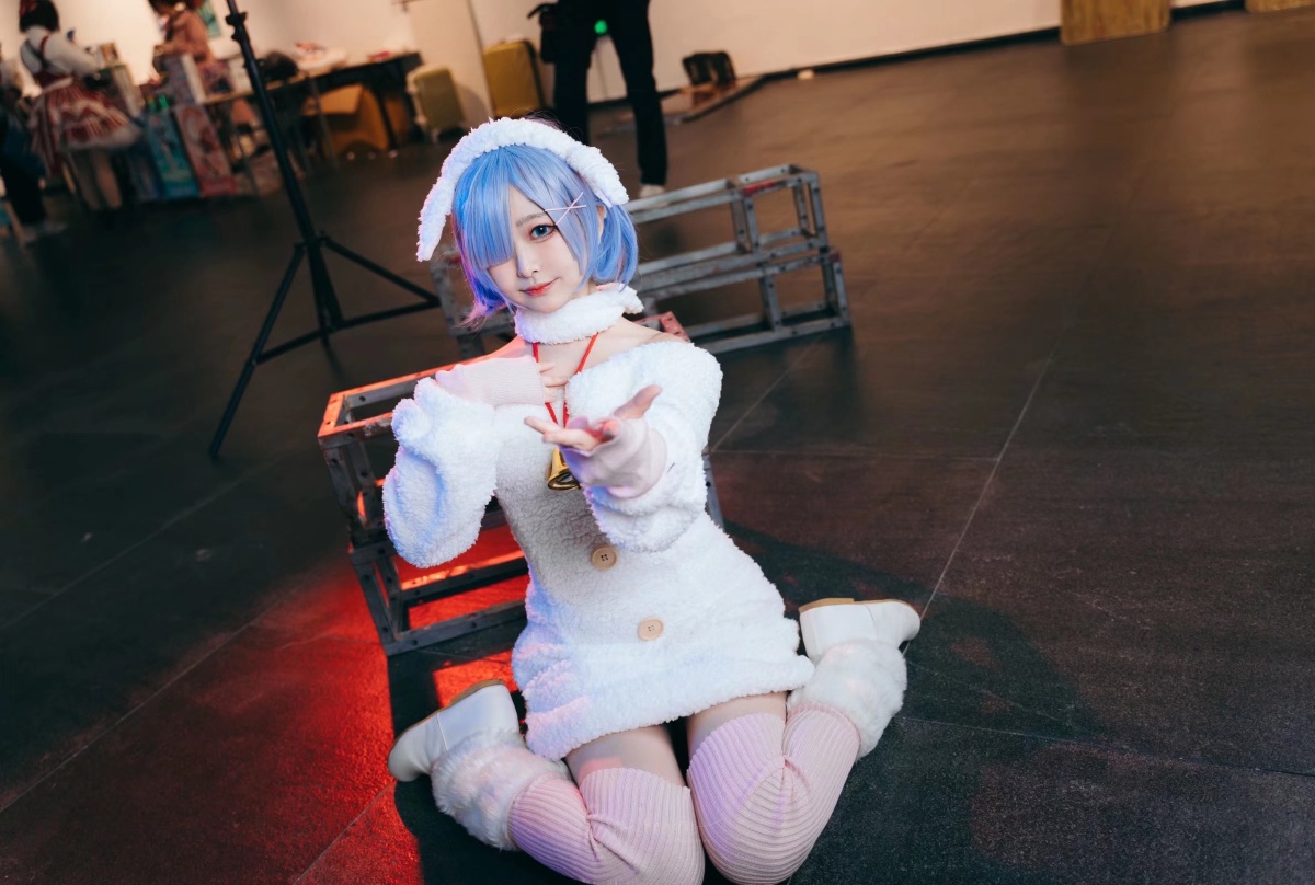 2022元旦徐州caf漫展场照蕾姆小绵羊嘿嘿嘿