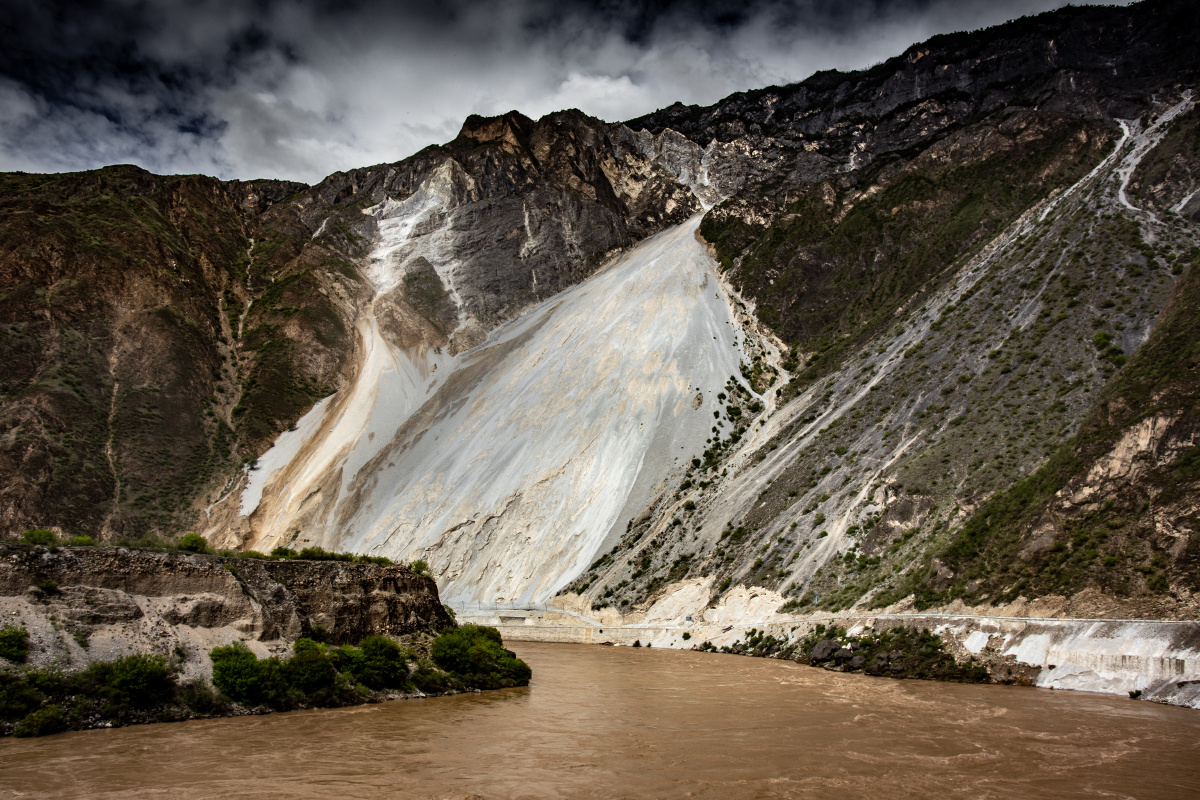 藏域风景怒江大流沙02