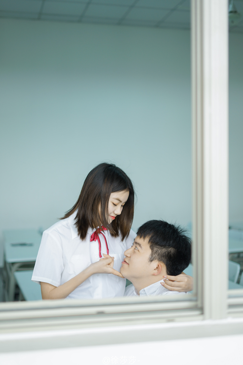 校园情侣写真记录青春