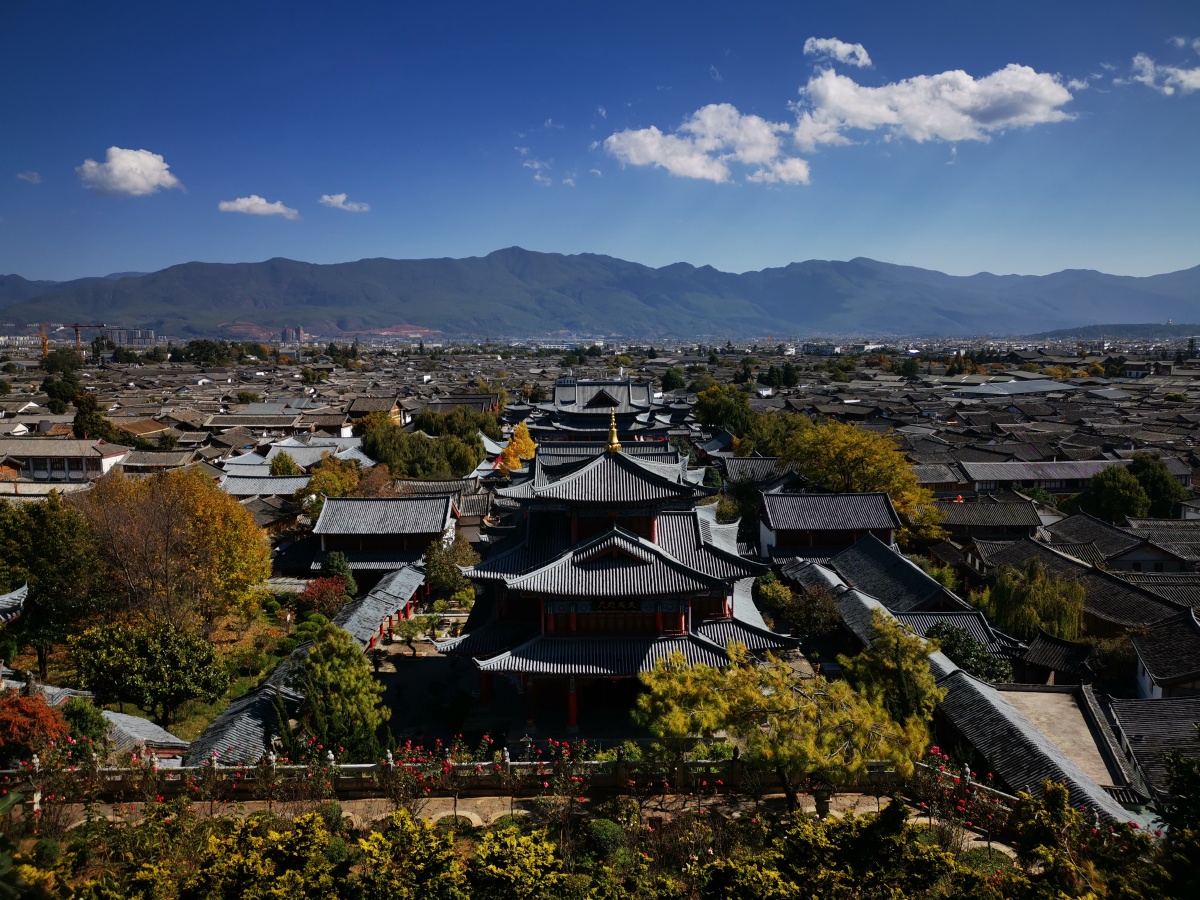 木府风云手机摄于丽江古城