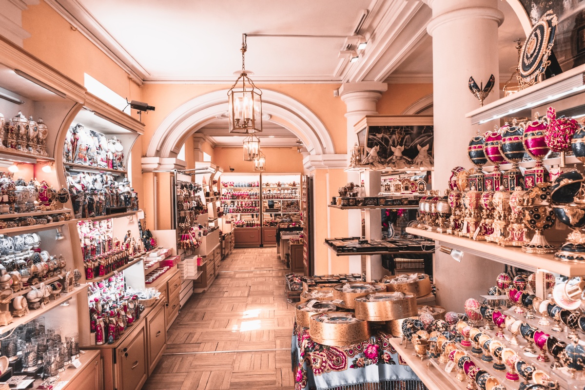 俄罗斯纪念品商店