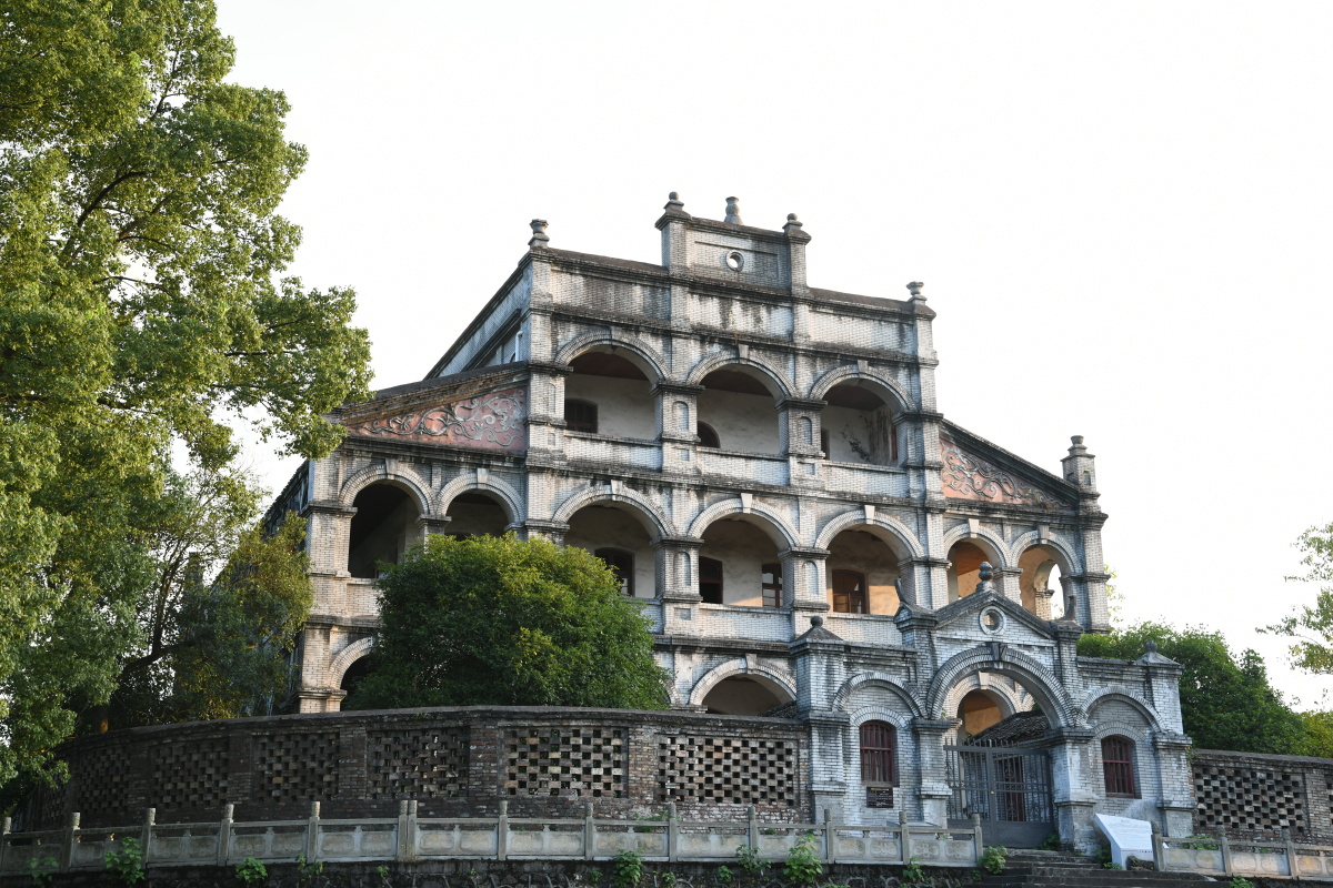 安源盛公祠为原萍乡煤矿总局旧址1898年煤矿开办时建造初为矿局总公事