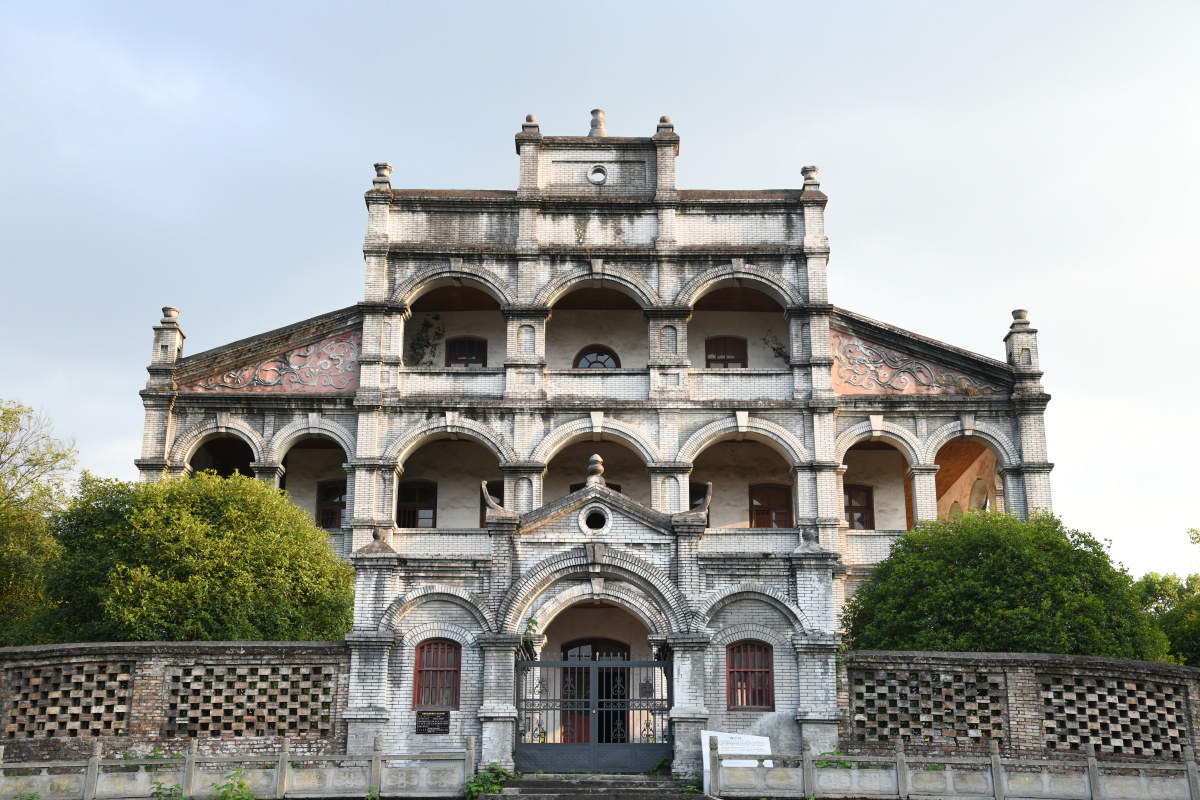 安源盛公祠为原萍乡煤矿总局旧址1898年煤矿开办时建造初为矿局总公事