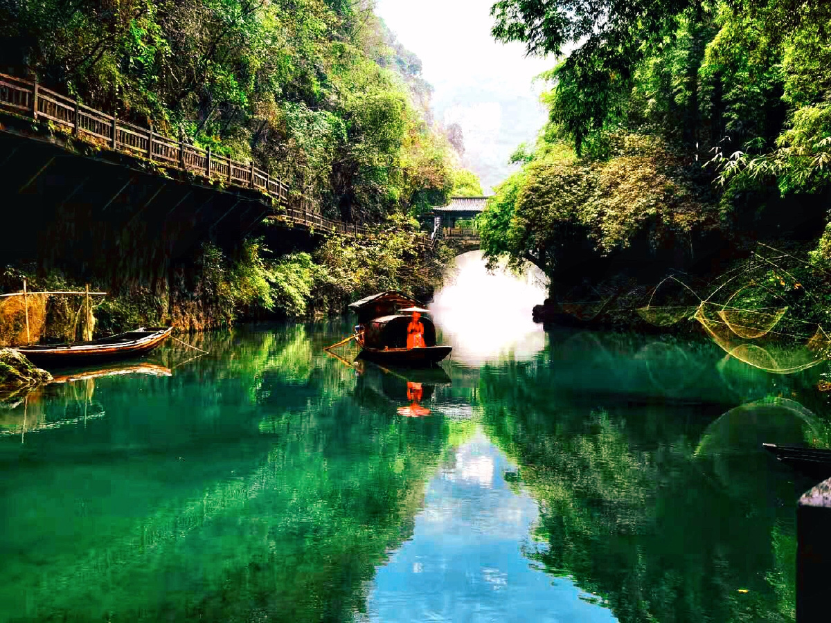 宜昌市夷陵区三峡人家龙津溪风景5