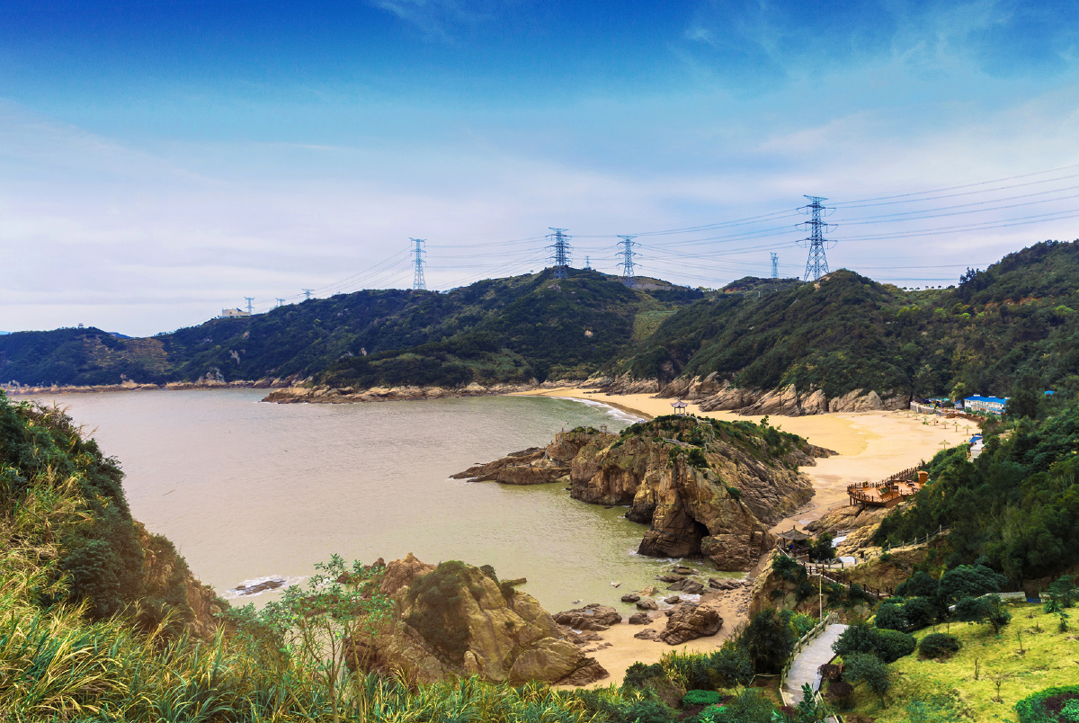 福建福鼎牛郎岗/江边围网 风光摄影