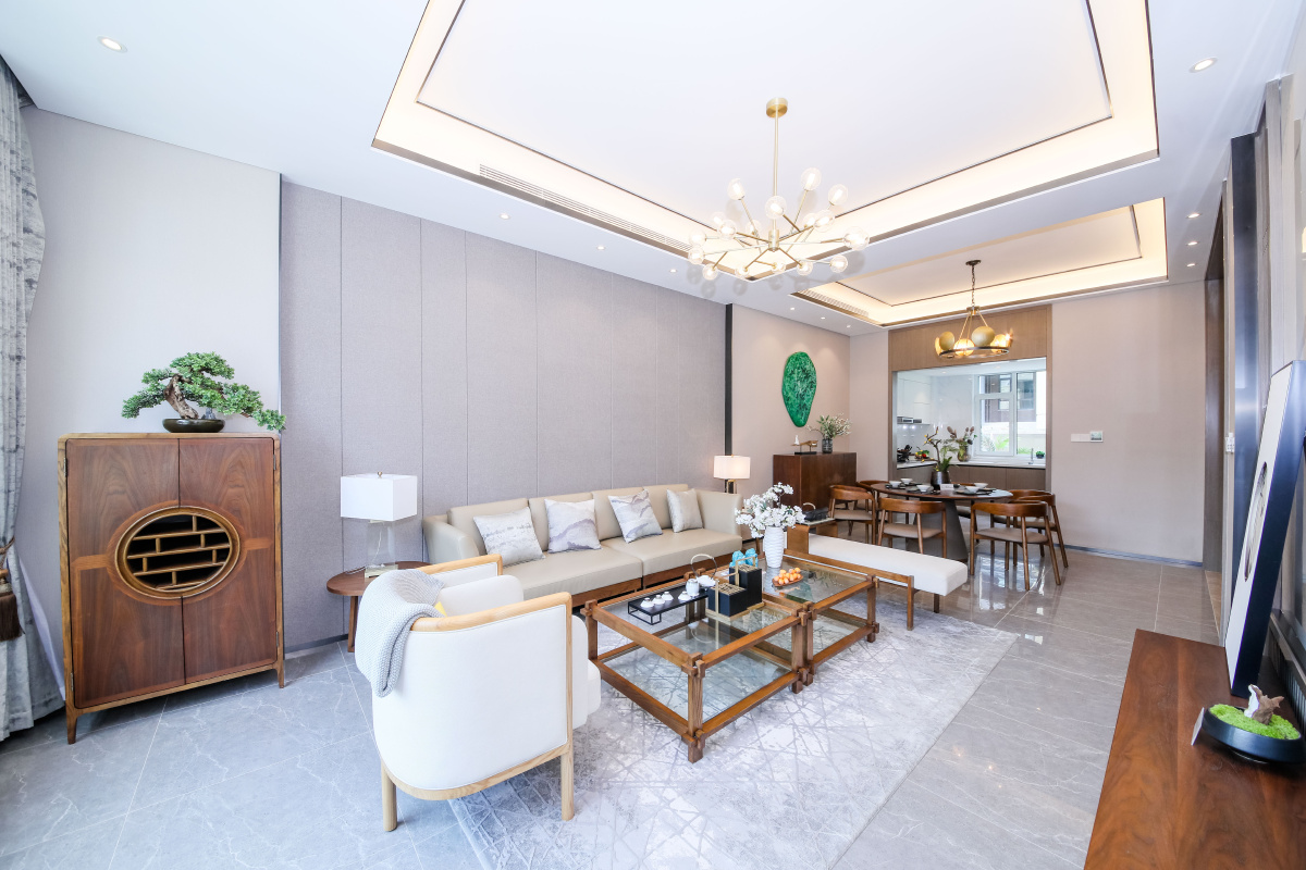 海信千亩园联排样板间拍摄