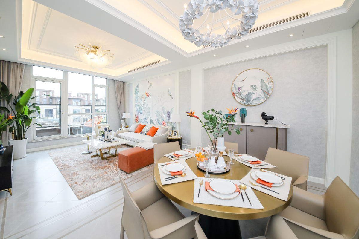 海信千亩园联排样板间拍摄