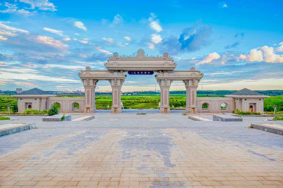 内蒙古呼伦贝尔中华天竺苑佛教建筑群 - 何亮-呼伦贝尔拍照匠 - 图虫